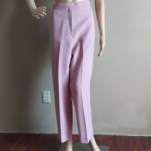 Jo Hardin Vtg 70's pink slacks, M - L